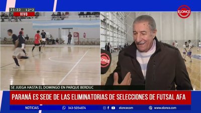 Paran&aacute; es sede de las eliminatorias de selecciones de futsal AFA
